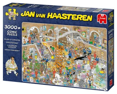 Produktbild von Jan van Haasteren - Kuriositätenkabinett (3000 Teile), 3000 Stück(e), Comics, 15 Jahr(e)