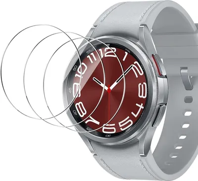 Produktbild von 3X Hartglas für Samsung Galaxy Watch 6 Classic 43 mm Panzerfolie Display Schutz