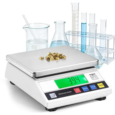 Image de Balance de laboratoire, précision 0,1 g, balance analytique numérique, haute précision, conforme CE