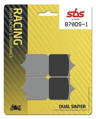 Image de Plaquettes de frein SBS 870DS-1 Racing pour BMW
