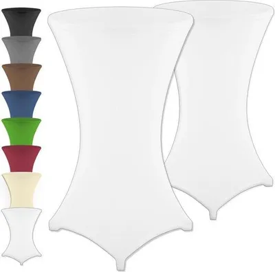 Produktbild von 2-Tisch-Hocker - - - weiß - Durchmesser 60 cm Ø 70 cm Ø80 cm