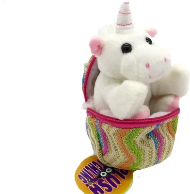 Produktbild von Kögler Plüsch im Ei Mini Einhorn Emily Plüscheinhorn Baby Kuscheltier 13 cm