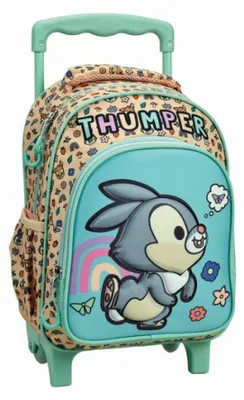 Zdjęcie produktu dla Plecak przedszkolny Disney Bambi Thumper na kółkach, torba