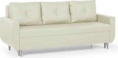 Produktbild von 3-Sitzer-Sofa mit Schlaffunktion ROT - Creme