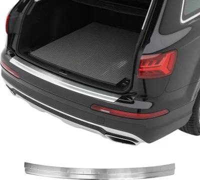 Zdjęcie produktu dla Zderzak ochronny do Audi Q7 4M 2015-2025 chrom szczotkowany