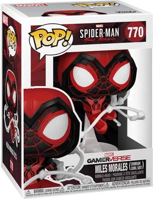 Zdjęcie produktu dla Funko POP Spider-Man Miles Morales 770 Miles Morales Crimson Cowl Suit Figurka Kolekcjonerska