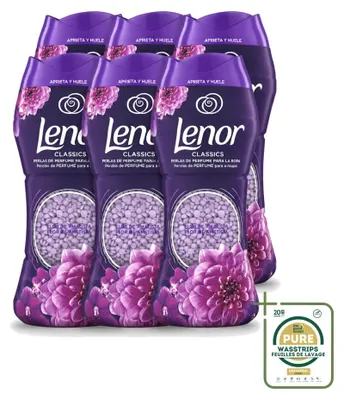 Produktbild von 6 x Lenor Unstoppables Wäscheparfüm Amethyst – 210 g - Vorratspackung - 6 Stücke