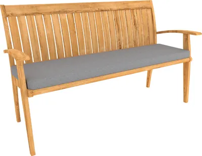 Immagine prodotto di POKAR Cuscino da panca Cuscino da panca sfoderabile , Colore:Grigio, Dimensioni:100x40