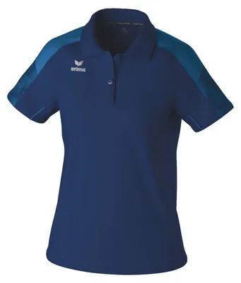 Produktbild von Erima Evo Star Poloshirt New Navy/Mykonos Blue