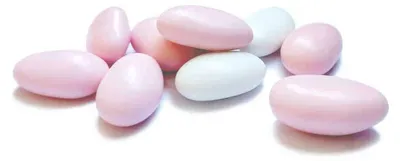 Obrázok produktu pre Babysweeties, mandľové pralinky, ružovo-biele – 900 gramov