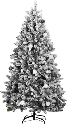 Produktbild von Künstlicher Weihnachtsbaum Klappbar mit Kugeln 300 LEDs 300 cm