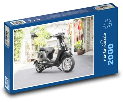 Produktbild von Puzzle 2000 Klassischer Stadtscooter - martinpuzzle