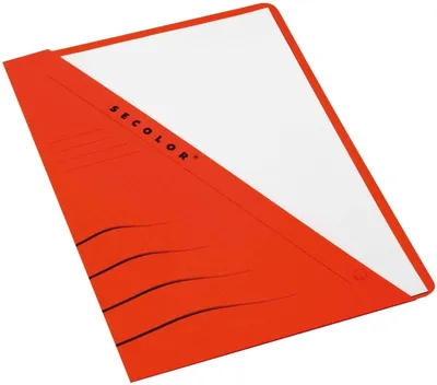 Zdjęcie produktu dla Teczka Secolor A4 czerwona Pakiet 10