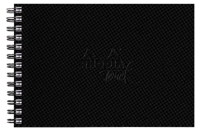 Produktbild von Rhodia Touch, Watercolor Book, 100% Hadern 300g, 20 Bl, A6 Quer Schwarz 116144C