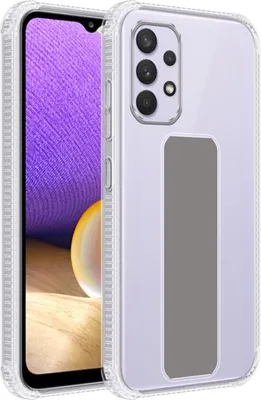 Produktbild von Cadorabo Schutzhülle für Samsung Galaxy A33 5G Hülle in Grau Etui TPU Silikon Case Cover Standfunktion