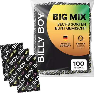 Produktbild von BILLY BOY Kondome Big Mix 100 Stück