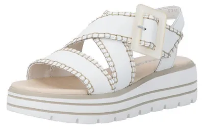 Produktbild von Remonte Plateau Sandaletten Damen 32313933323832 Weiß 42 EU