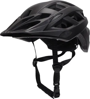 Produktbild von Fahrradhelm - Schwarz - Größe 56-61 cm - M/L - Abnehmbares Visier - Fahrradhelm Erwachsene - Fahrradhelm Damen - Fahrradhelm Herren - Mountainbike Helm - Fahrradhelme - Fahrradhelme - Fahrradhelm Damen E-Bike - Fahrradhelm Damen Erwachsene