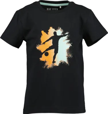 Produktbild von Blue Seven T-Shirt Rundhals mit kurzer Knopfleiste, mit verschiedenen Druckmotiven