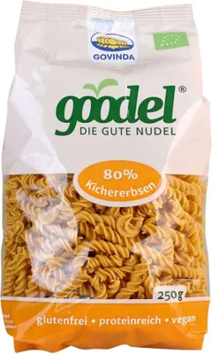 Produktbild von Govinda Goodels die gute Nudel "Kichererbse" Spirelli - - 250g