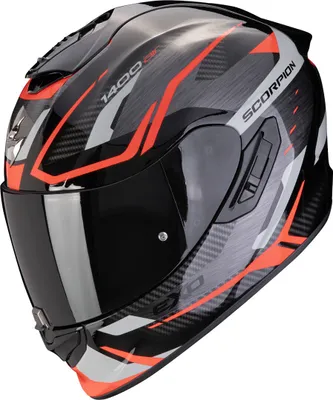 Immagine prodotto di Scorpion Exo-1400 Evo 2 Air Accord Helm, grau/rot, 2XL (63/64)
