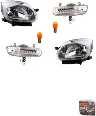 Immagine prodotto di Johns, fari + Osram Night Breaker Laser adatto per Fiat Panda 312 12-20 Set L R 51843645 0000051843645 51843644 0000051843644 51842915 000005