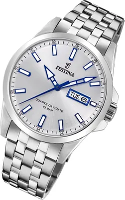 Produktbild von Festina Armbanduhr Date ACERO CLASICO Silver