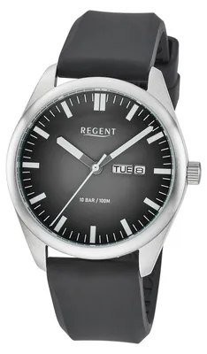 Produktbild von REGENT Herrenuhr F1590 Edelstahl Quarzwerk