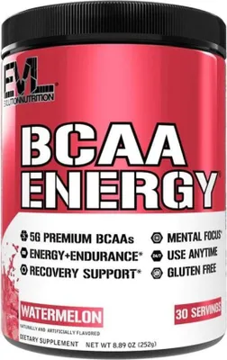 Produktbild von EVL Nutrition BCAA Energy (30 serv) Watermelon - Aminosäuren - BCAA