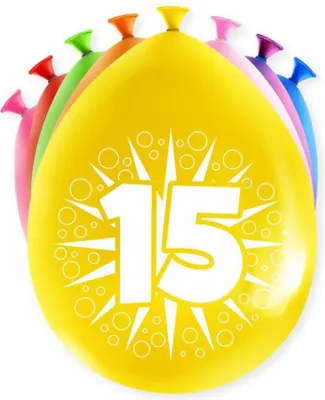 Immagine prodotto di Paperdreams Palloncino Happy Party – 15 anni
