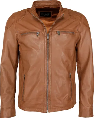Produktbild von JCC Lederjacke 31020219Ecom Herren cognac 4XL