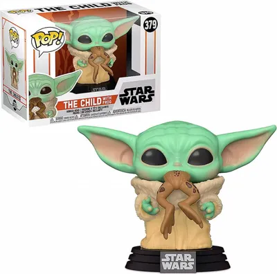 Produktbild von Funko POP! Star Wars The Mandalorian #379: 'Das Kind mit dem Frosch'
