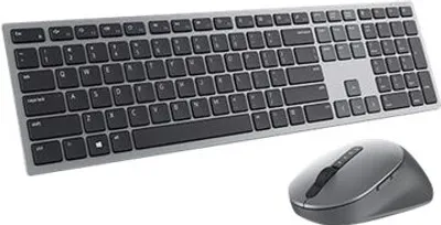 Obrázek produktu pro Dell KM7321W - Standard - RF Wireless + Bluetooth - AZERTY - Grau - Titan - Maus enthalten