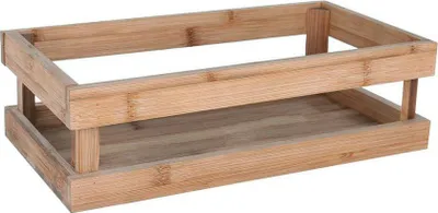 Obrázek produktu pro Úložný box z bambusu 32,5 x 17,6 x 10 cm (3 kusy)