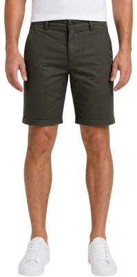 Produktbild von Smith & Solo Kurze Hosen Herren - Chino Shorts Kurz Baumwolle, Bermuda Hose Sommer, Laufshorts Männer Sport Trainingshose (Olive, 38)