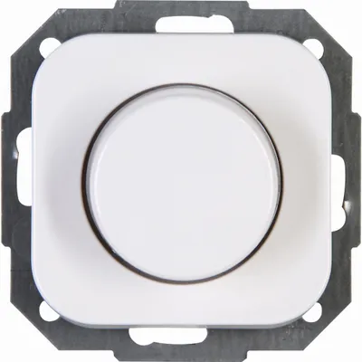 Produktbild von Kopp Donau arktis weiß Schalterprogramm, Rahmen, Schalter, Steckdose, etc. DONAU – Universal-Dimmer für LED