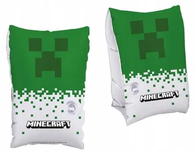 Produktbild von Schwimmhilfe Schwimmhilfe - Armschwimmhilfen Minecraft für Kinder 23 × 15 cm