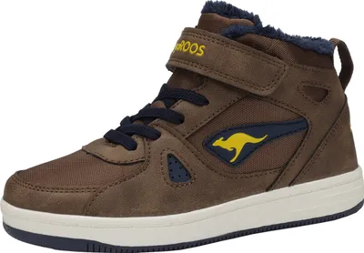 Produktbild von KangaROOS K-CP Kalley II EV High-Top Kinder Uni Sneaker Warmfutter braun, Schuhgröße:30 EU