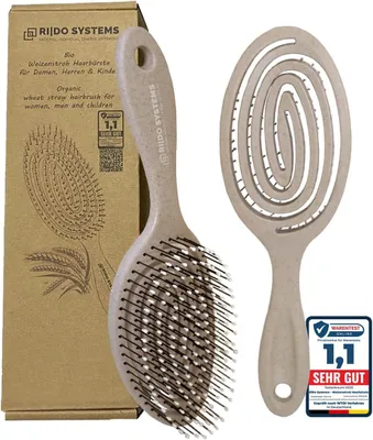 Obrázok produktu pre Kefa na vlasy taupe, rozčesávacia kefa, pre starostlivosť o vlasy
