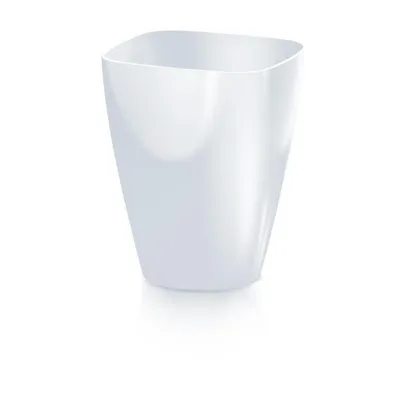 Image de Pot de fleurs 13,2x13,2cm Coubi Orchidée DUKO130-S449 plastique blanc PROSPERPLAST