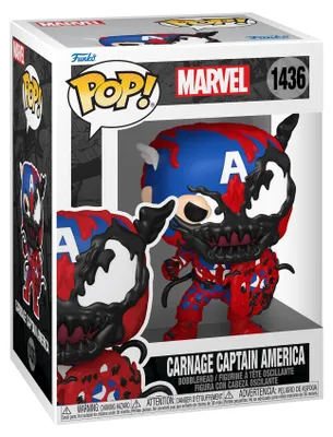 Immagine prodotto di Funko Pop! Marvel - Figurki Carnage Captain America Premium Winylowa Kolekcjonerska