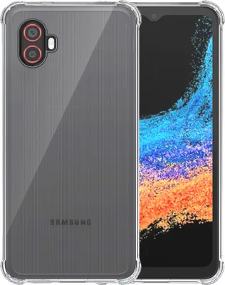 Immagine prodotto di Smartphonica Custodia per telefono adatta per Samsung Galaxy Xcover 6 Pro trasparente antiurto - Custodia antiurto TPU SIlicone Backcover con paraurti trasparente