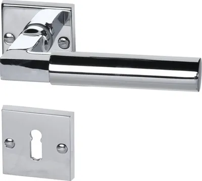 Produktbild von Rosettengarnitur BB Aida Square Chrom poliert