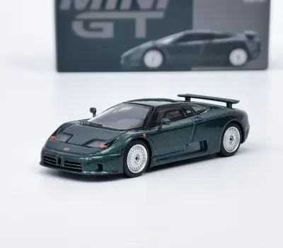 Produktbild von Bugatti EB110 GT 1995 - dunkelgrün - Mini GT 1:64