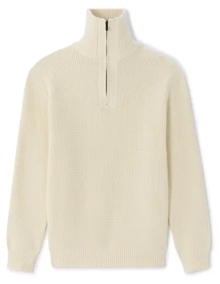Produktbild von Celio Mewaffle-Pullover mit Stehkragen S