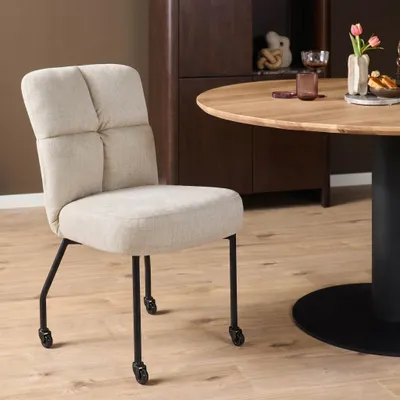 Obrázok produktu pre Jedálenská stolička v pieskovej farbe