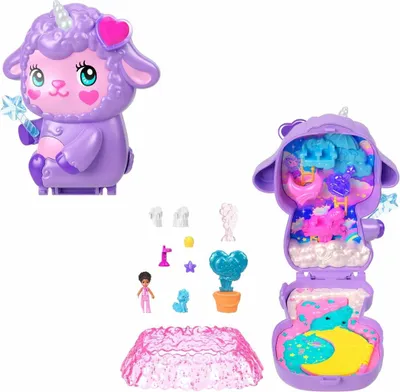 Obrázok produktu pre Polly Pocket JCB15, Akčný / Dobrodružný, 4 rok / roky, Viacfarebný, Plast