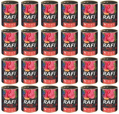 Produktbild von Rafi Push 400G Beef X 24 Stück