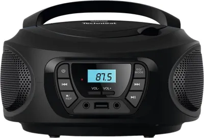 Obrázek produktu pro Černý rádiový přehrávač TECHNISAT Viola CD-100