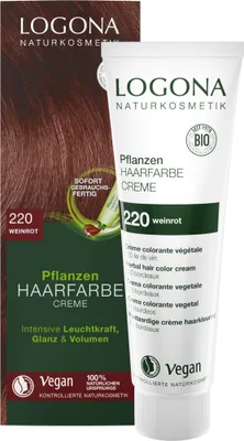 Produktbild von LOGONA 03004, Braun, wine red, Frauen, 150 ml, Blond, Glanz